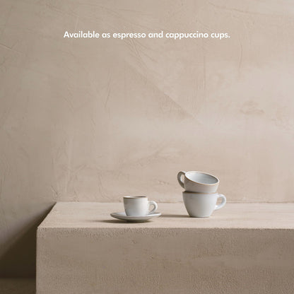 KIVY 3 oz Espresso cups set of 4 - Thick walled stoneware espresso cup set - Italian style espresso cups and saucers - Expresso shots cup - Espresso mugs - Espresso shot cups and saucers Blue